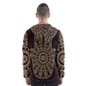 Hamsa-hand-drawn-symbol-with-flower-decorative-pattern Men s Hooded Windbreaker View2