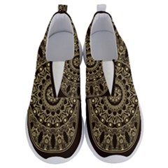 Hamsa-hand-drawn-symbol-with-flower-decorative-pattern No Lace Lightweight Shoes by Salman4z