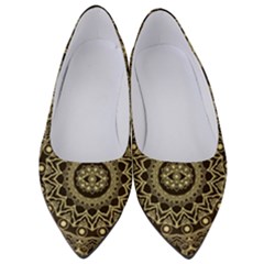 Hamsa-hand-drawn-symbol-with-flower-decorative-pattern Women s Low Heels by Salman4z