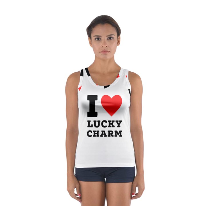 I love lucky charm Sport Tank Top 