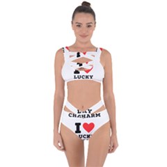 I Love Lucky Charm Bandaged Up Bikini Set  by ilovewhateva