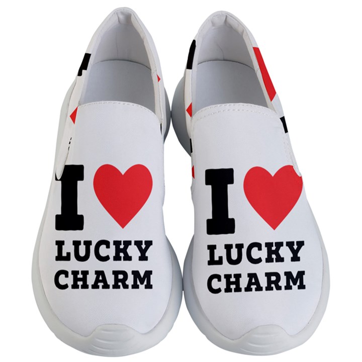 I love lucky charm Women s Lightweight Slip Ons