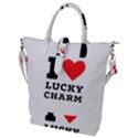 I love lucky charm Buckle Top Tote Bag View1