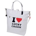 I love lucky charm Buckle Top Tote Bag View2