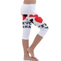 I love lucky charm Kids  Lightweight Velour Capri Leggings  View3