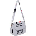 I love lucky charm Saddle Handbag View1