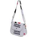 I love lucky charm Saddle Handbag View2