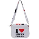 I love lucky charm Saddle Handbag View3