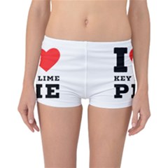 I Love Key Lime Pie Reversible Boyleg Bikini Bottoms by ilovewhateva