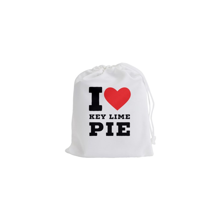 I love key lime pie Drawstring Pouch (XS)