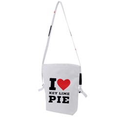 I Love Key Lime Pie Folding Shoulder Bag by ilovewhateva