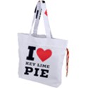 I love key lime pie Drawstring Tote Bag View1