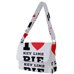 I Love Key Lime Pie Full Print Messenger Bag (s) by ilovewhateva