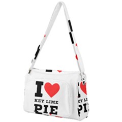 I Love Key Lime Pie Front Pocket Crossbody Bag by ilovewhateva