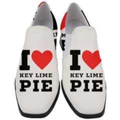 I Love Key Lime Pie Women Slip On Heel Loafers by ilovewhateva