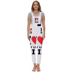 I Love Key Lime Pie Women s Pinafore Overalls Jumpsuit by ilovewhateva