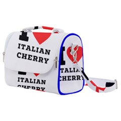 I Love Italian Cherry Satchel Shoulder Bag by ilovewhateva