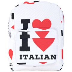 I Love Italian Cherry Full Print Backpack by ilovewhateva