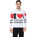 I love Italian cherry Men s Long Sleeve Rash Guard View1