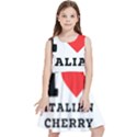 I love Italian cherry Kids  Skater Dress View1