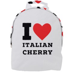 I Love Italian Cherry Mini Full Print Backpack by ilovewhateva