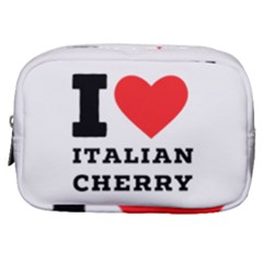 I Love Italian Cherry Make Up Pouch (small) by ilovewhateva