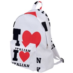 I Love Italian Cherry The Plain Backpack by ilovewhateva