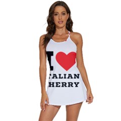 I Love Italian Cherry 2-in-1 Flare Activity Dress by ilovewhateva