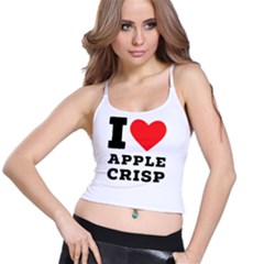 I Love Apple Crisp Spaghetti Strap Bra Top by ilovewhateva