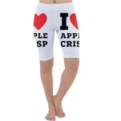 I Love Apple Crisp Cropped Leggings  by ilovewhateva