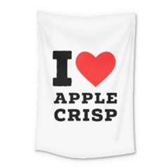 I Love Apple Crisp Small Tapestry by ilovewhateva