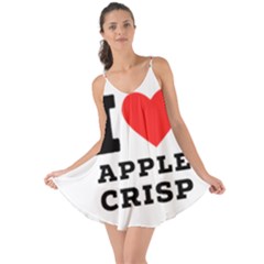 I Love Apple Crisp Love The Sun Cover Up by ilovewhateva