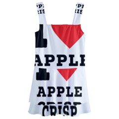 I Love Apple Crisp Kids  Layered Skirt Swimsuit by ilovewhateva