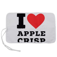 I Love Apple Crisp Pen Storage Case (m) by ilovewhateva