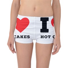 I Love Hot Cakes Reversible Boyleg Bikini Bottoms by ilovewhateva