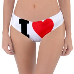 I Love Hot Cakes Reversible Classic Bikini Bottoms by ilovewhateva