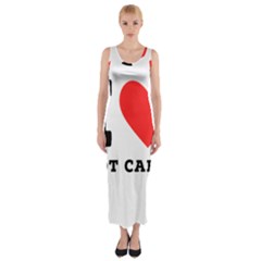 I Love Hot Cakes Fitted Maxi Dress by ilovewhateva