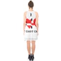 I love hot cakes Halter Collar Waist Tie Chiffon Dress View2