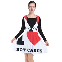 I Love Hot Cakes Plunge Pinafore Dress by ilovewhateva