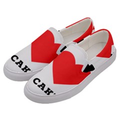 I Love Hot Cakes Men s Canvas Slip Ons by ilovewhateva