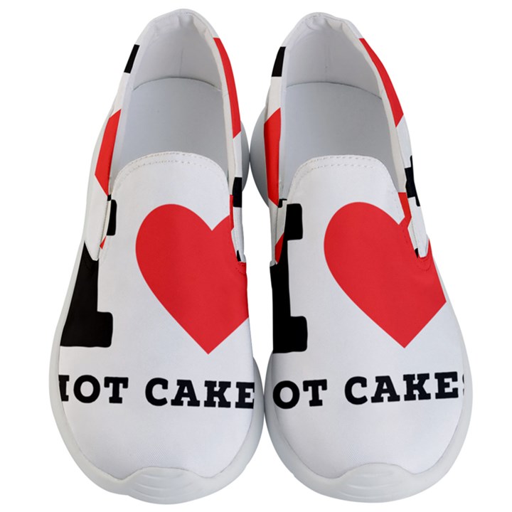 I love hot cakes Men s Lightweight Slip Ons