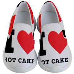 I Love Hot Cakes Kids Lightweight Slip Ons by ilovewhateva