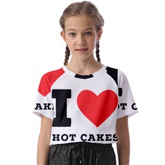 I Love Hot Cakes Kids  Basic Tee by ilovewhateva