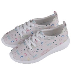 Spaceship Pattern Star Women s Lightweight Sports Shoes by danenraven