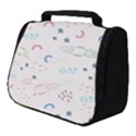 Spaceship Pattern Star Full Print Travel Pouch (Small) View1