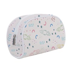 Spaceship Pattern Star Make Up Case (small) by danenraven