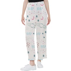 Spaceship Pattern Star Women s Pants  by danenraven