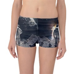 Astronaut Space Walk Boyleg Bikini Bottoms by danenraven