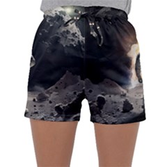 Astronaut Space Walk Sleepwear Shorts by danenraven