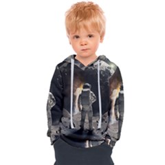 Astronaut Space Walk Kids  Overhead Hoodie by danenraven